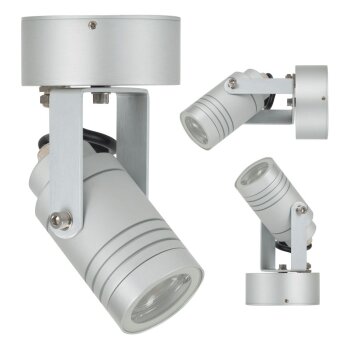 KS Verlichting Beamer Muurlamp Aluminium, 1-licht