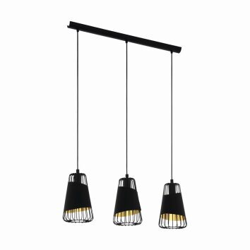 Eglo AUSTELL Hanger Zwart, 3-lichts