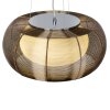Brilliant Relax Hanglamp Brons, Chroom, 2-lichts