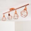 Ferrand Plafondlamp LED Koperkleurig, 4-lichts