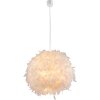 Globo Katunga Hanglamp Wit, 1-licht