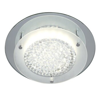 Mantra CRYSTAL MIRROR Plafondlamp LED Chroom, 1-licht