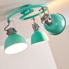 Borik Plafondlamp Groen, Wit, 3-lichts