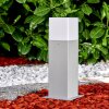 Algier Sokkellamp LED Grijs, 1-licht