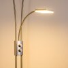 Kimba Uplighter LED Nikkel mat, 3-lichts