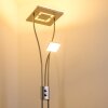 Kimba Uplighter LED Nikkel mat, 3-lichts