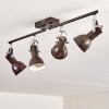 Danikon Plafondlamp Bruin, 4-lichts