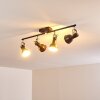 Danikon Plafondlamp Bruin, 4-lichts