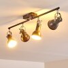 Danikon Plafondlamp Bruin, 4-lichts