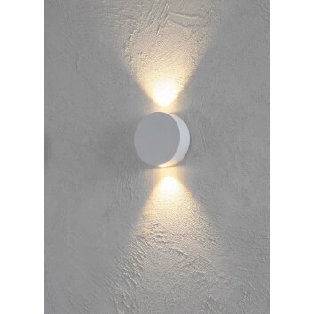 Escale SUN Muurlamp LED Wit, 2-lichts