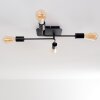 Bogno Plafondlamp Zwart, 4-lichts