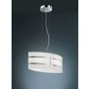 Trio NIKOSIA Hanglamp Chroom, 2-lichts