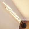 Mapleton Staande lamp LED Zwart, 3-lichts, Afstandsbediening