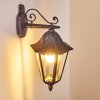 Lignac Buiten muurverlichting Zwart, 1-licht