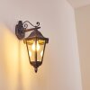 Lignac Buiten muurverlichting Zwart, 1-licht