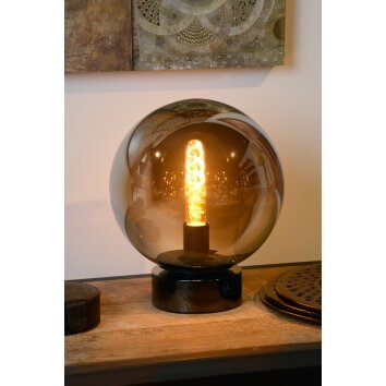 Lucide JORIT Tafellamp Grijs, 1-licht