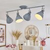 Koppom Plafondlamp Blauw, Grijs, 4-lichts