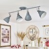 Koppom Plafondlamp Blauw, Grijs, 4-lichts
