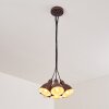 Timola Hanglamp Beige, Donkerbruin, 7-lichts