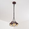 Timola Hanglamp Beige, Donkerbruin, 7-lichts