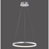 Leuchten-Direkt CIRCLE Hanglamp LED Zilver, 1-licht