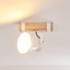 Oksbol Plafondlamp Hout licht, Wit, 1-licht