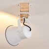 Oksbol Plafondlamp Hout licht, Wit, 1-licht