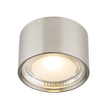Globo SERENA Plafondlamp LED Nikkel mat, 1-licht