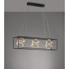 Fischer & Honsel premium Gesa Hanglamp LED Zwart, 1-licht