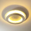 Springdale Plafondlamp LED Zilver, 4-lichts