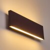 Obion Wandlamp LED Roest, 2-lichts
