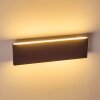 Obion Wandlamp LED Roest, 2-lichts