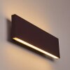 Obion Wandlamp LED Roest, 2-lichts