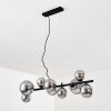 Chehalis Hanglamp LED Zwart, 9-lichts