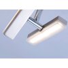 Leuchten-Direkt Rico Muurlamp LED Nikkel mat, 4-lichts