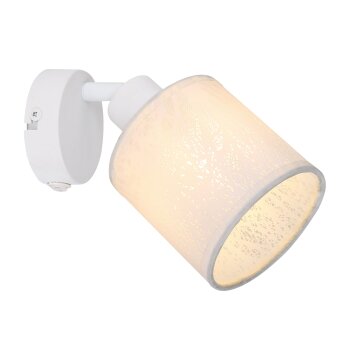 Globo PINNI Spotlamp Wit, 1-licht