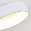 Kampala Plafondlamp LED Wit, 1-licht
