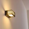 Michele Buiten muurverlichting LED Zwart, 1-licht