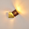 Tibro Wandlamp Nikkel mat, 1-licht