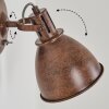 Koppom Muurlamp Roest, 1-licht