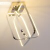 Sepino Plafondlamp LED Chroom, 1-licht