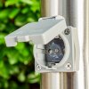 Norburg Plint licht, Pad licht Roestvrijstalen kleur, 1-licht