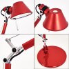 Artemide TOLOMEO MICRO Tafellamp Red, 1-licht