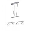 Trio CORLAND II Hanglamp LED Chroom, 4-lichts