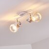Barbacena Plafondlamp Wit, 2-lichts