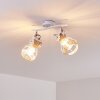 Barbacena Plafondlamp Wit, 2-lichts