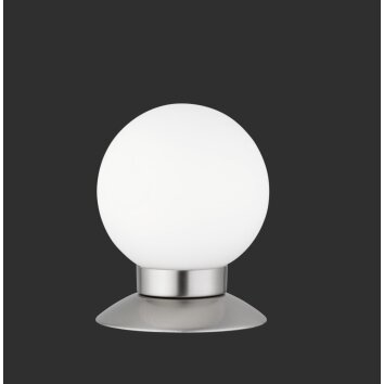 Reality PRINCESS Tafellamp LED Nikkel mat, 1-licht
