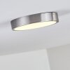 Broglen Plafondlamp LED Nikkel mat, 1-licht