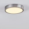 Broglen Plafondlamp LED Nikkel mat, 1-licht
