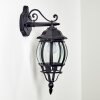 Lentua Buiten muurverlichting Zwart, 1-licht